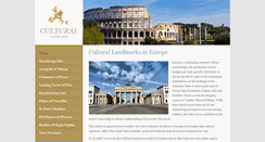 Desktop Screenshot of culturallandmarks.info